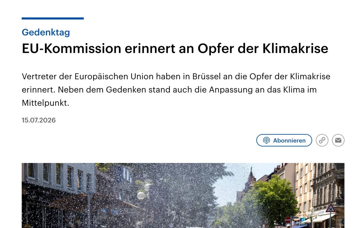 Gedenktag: Die "EU" verhöhnt ihre Mord- und Vergewaltigungsopfer