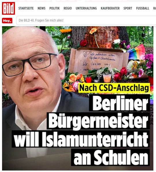Berlins Bürgermeister will "Islamunterricht" an Schulen & fördert Kinderporno-Verbrecher