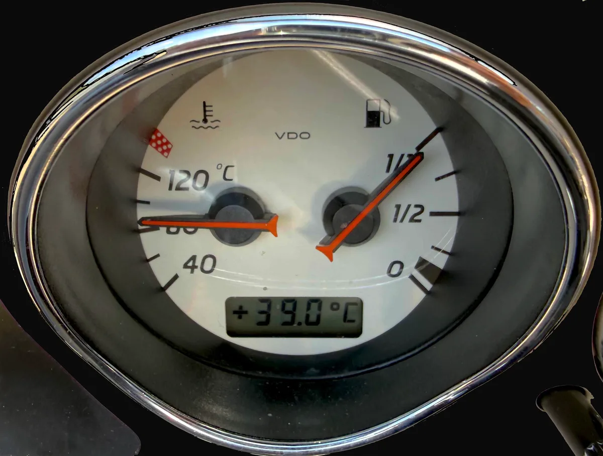 39 Grad, 25 Jahre, 6 Ventile und 3 Liter