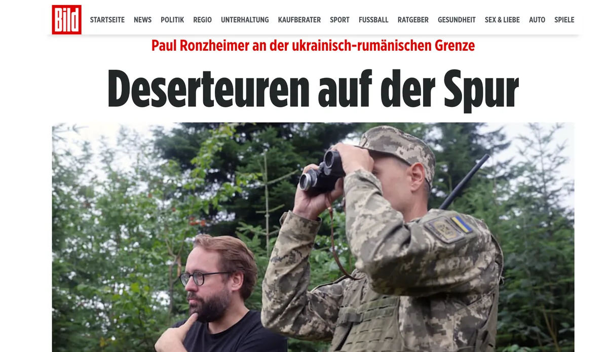 Würdet Ihr Paul @Ronzheimer auch gern in einem Schützengraben sehen?