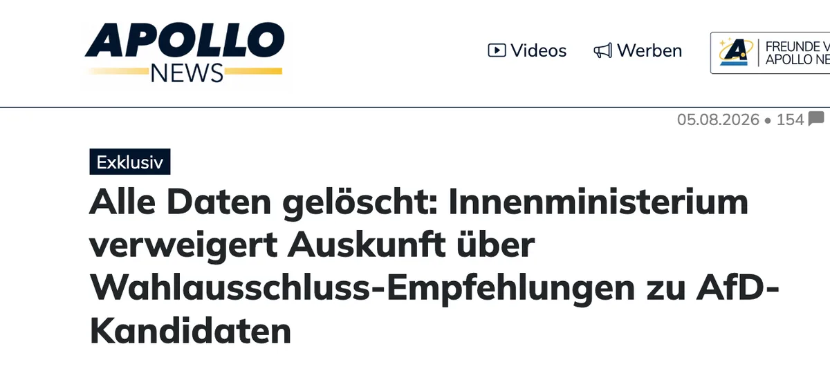 Deutschlands gegenwärtige Diktatur lässt sich nicht mehr friedlich überwinden