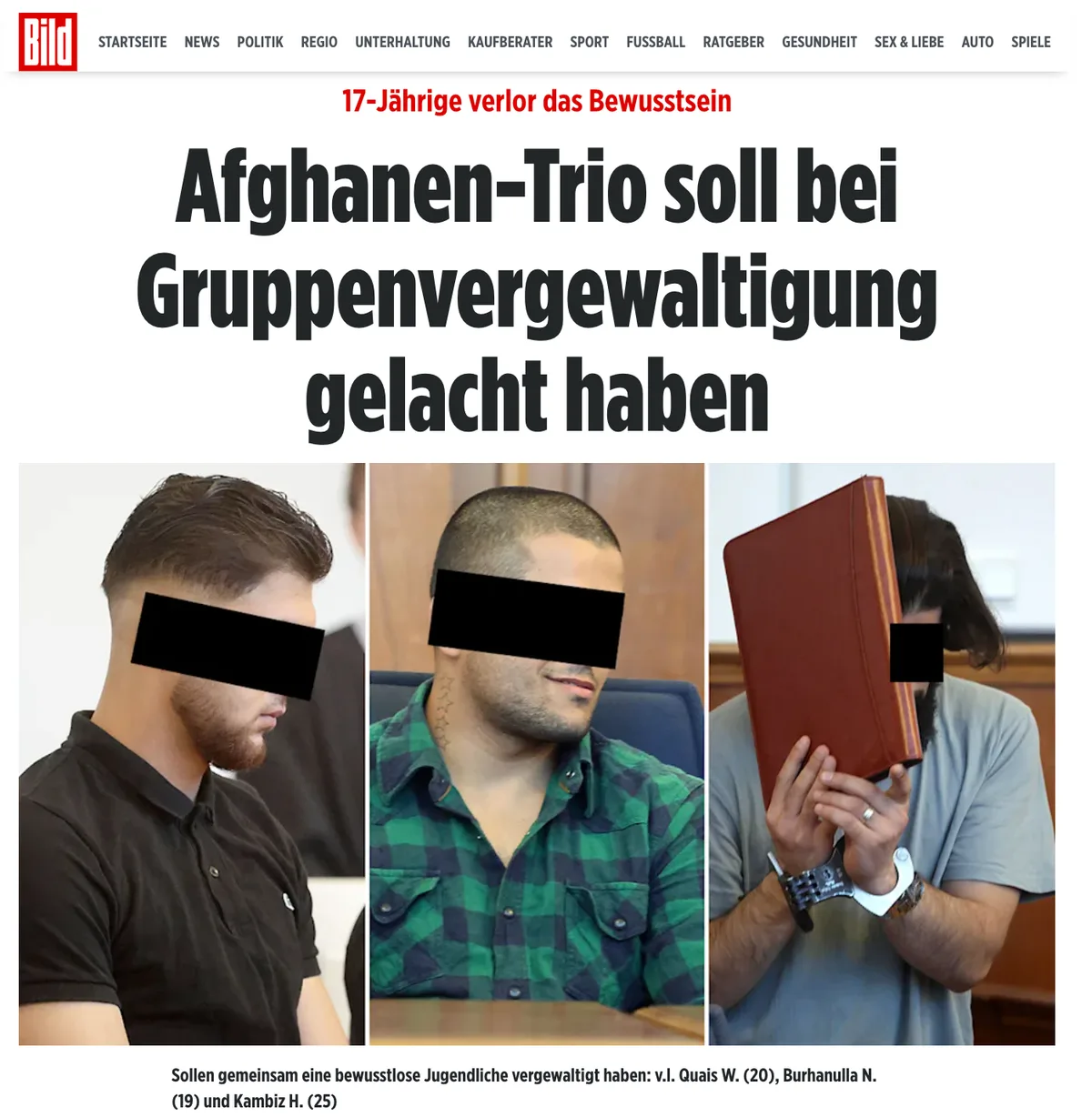 Islamischer Wüstenabschaum heisst nicht immer Mohammed