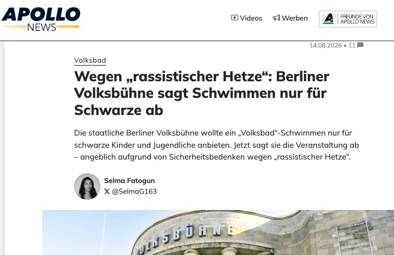  Kritik an Rassentrennung sei "rassistische Hetze" - Wokoharam am Anschlag