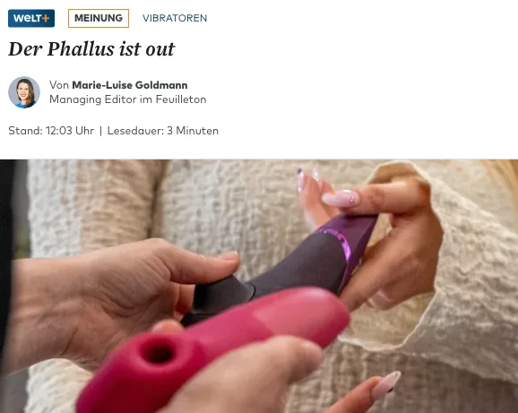 Marie-Luise mag keine Penisse