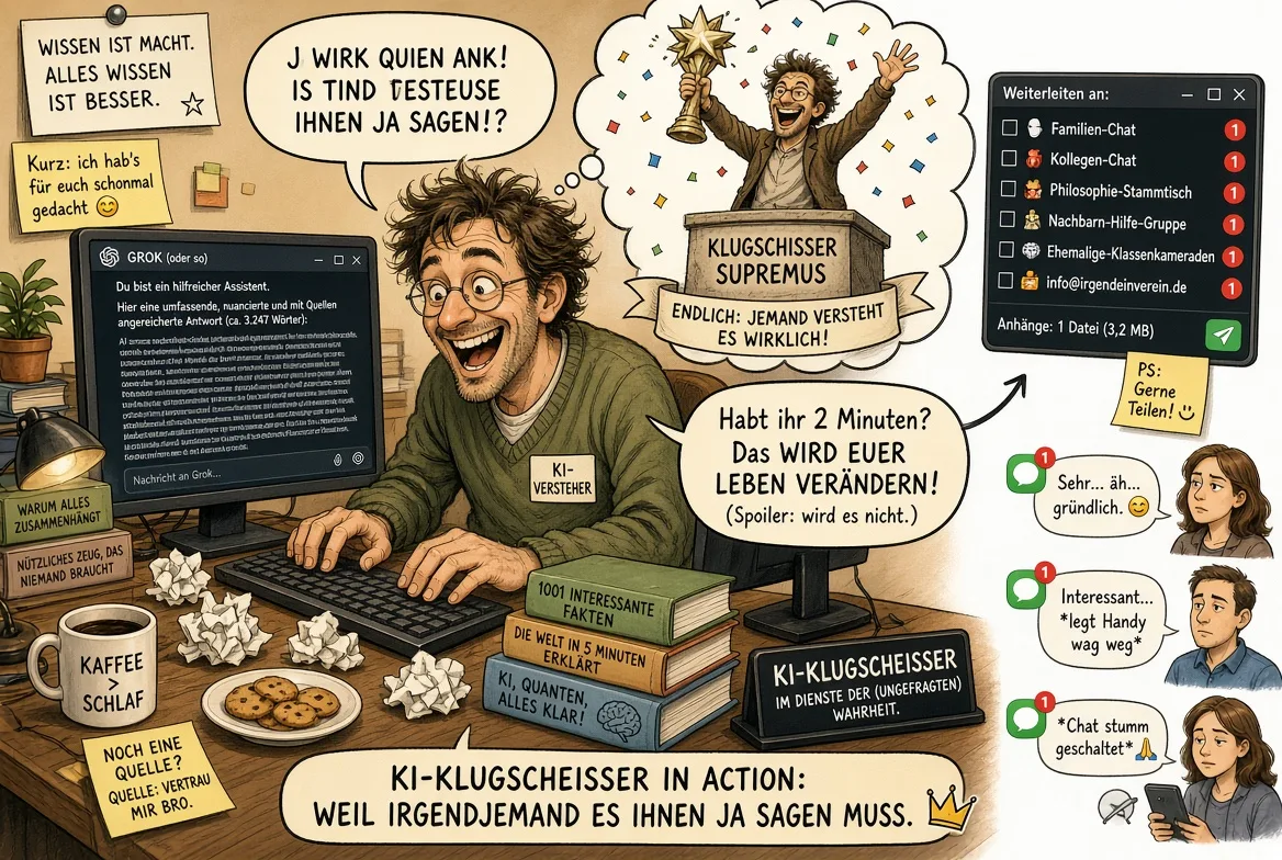 KI-Klugscheißer: Die neue Geißel des Internets