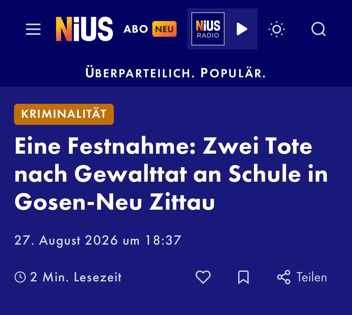 Wie der „deutsche“ Messermörder wohl diesmal heisst?