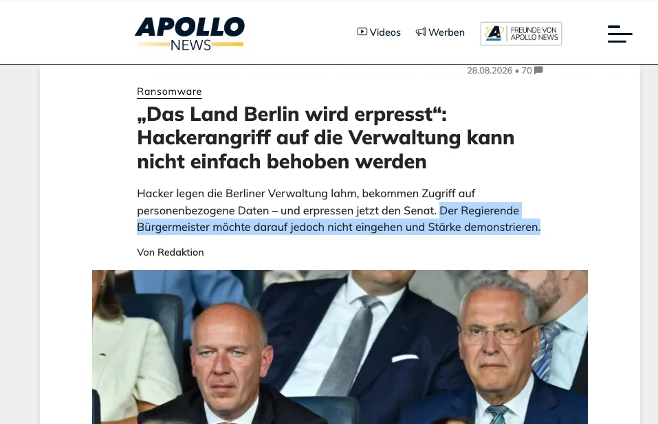 Regierender Bürgermeister Kai Wegner: Verkörperung der  Inkompetenz und Perversion Berlin
