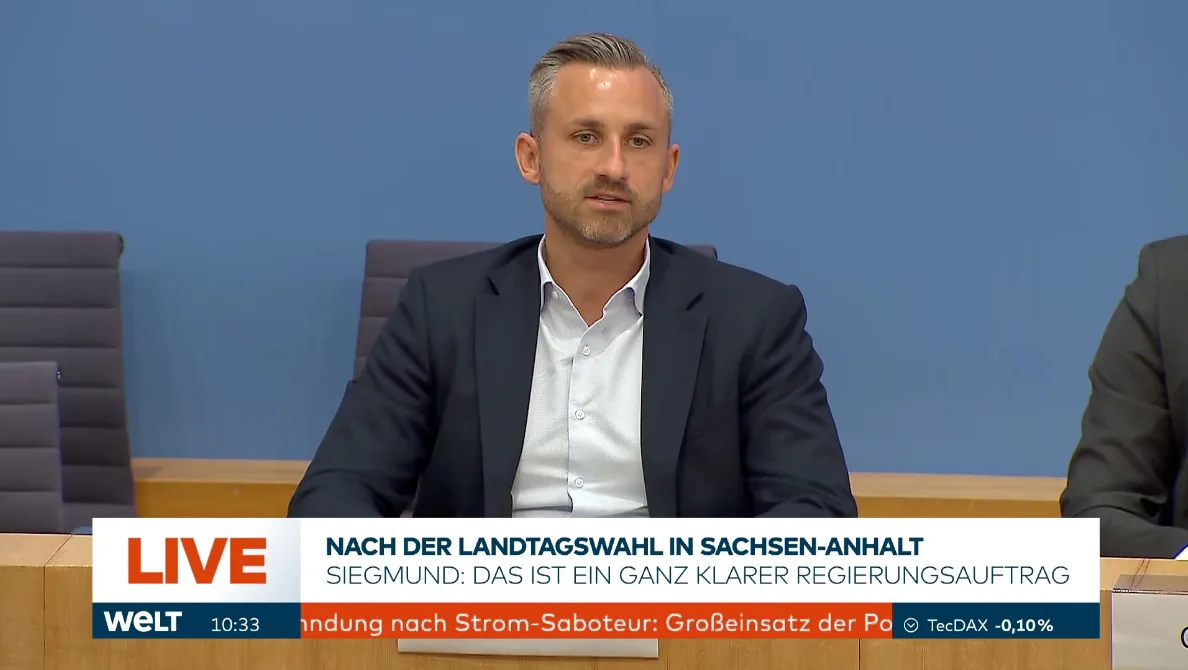 BREAKING ++ Wahlsieger Ulrich Siegmund sucht "einzelne Abgeordnete" zur Zusammenarbeit