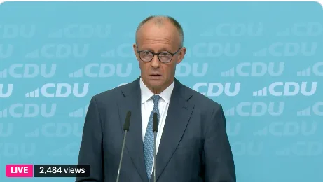 BREAKING ++ CDU-Pressekonferenz : Friedrich Merz preist sein "Raumfahrt"-Programm als "großen Erfolg" und lehnt Rückritt ab