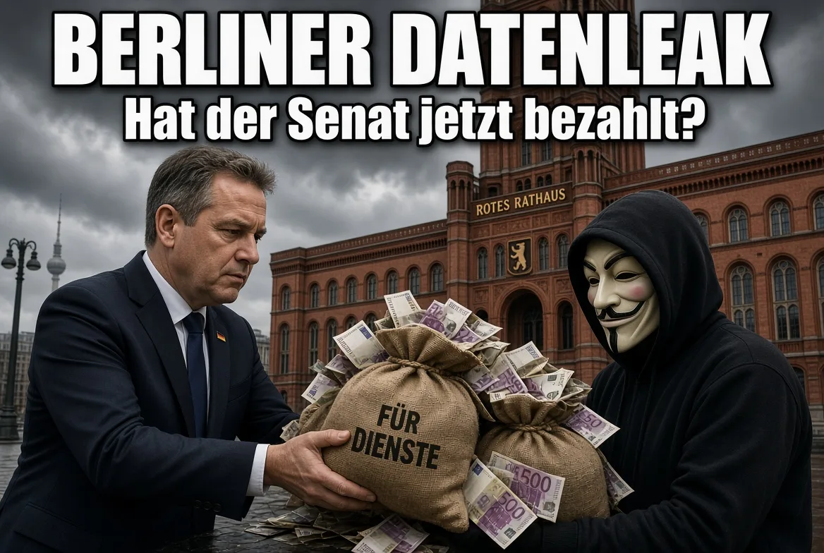 Berlinder Datenleak: Hat Pädo-Bürgermeister @KaiWegner die Verbrecher jetzt doch bezahlt?