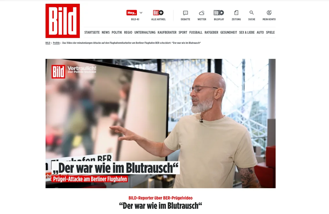 Zusehen und "hoffen": Ist Axel Lier der peinlichste Feigling des Springer-Harems?