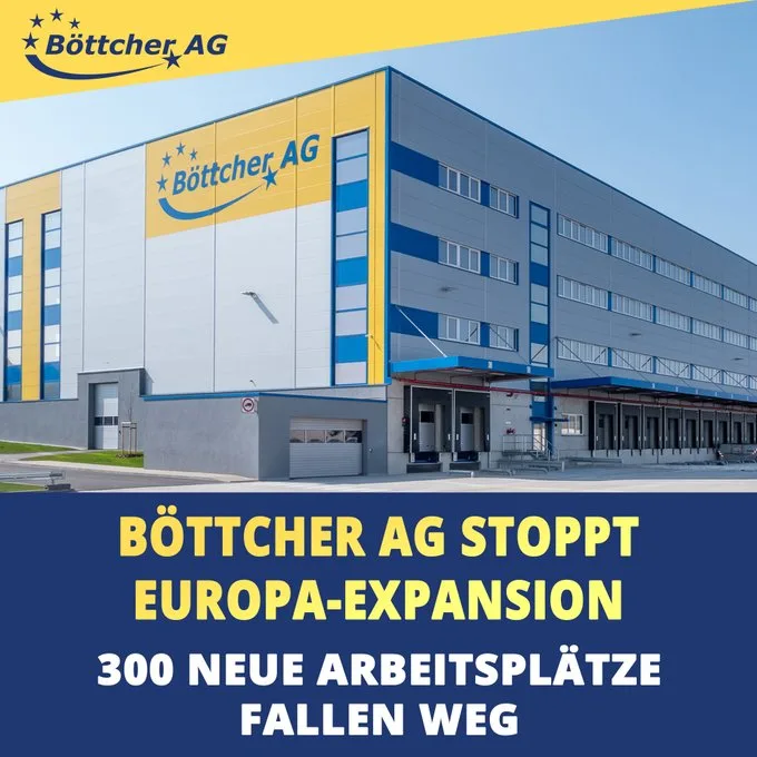 Büroartikel-Riese Böttcher AG fordert „grundlegenden Kurswechsel“ der deutschen Politik