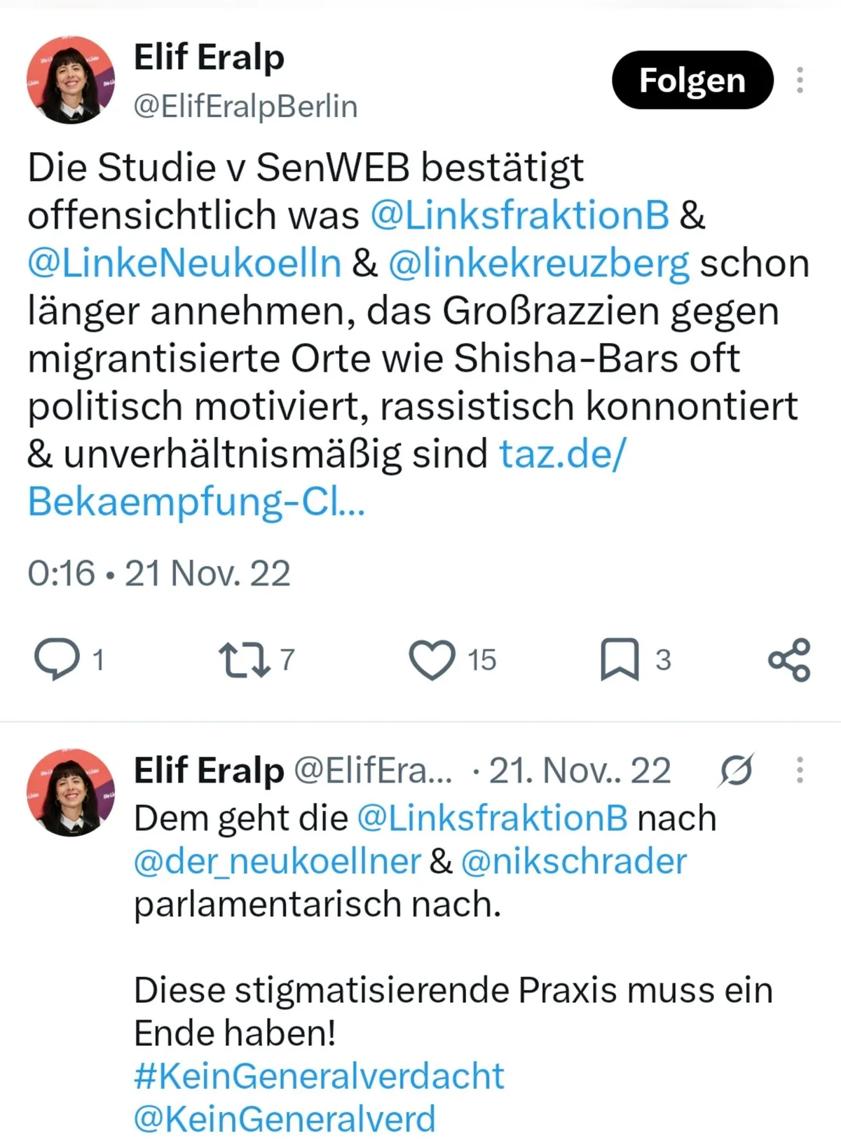 Türkische Kommunistin Elif Eralp will Clan-Kriminalität praktisch legalisieren