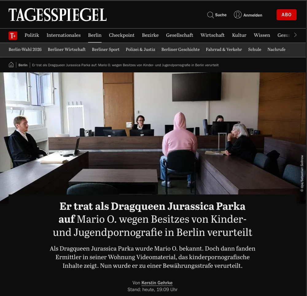 Kinderschänder-Zögling von Kai Wegner erneut wegen Kinderpornos verurteilt - erneut nur auf Bewährung