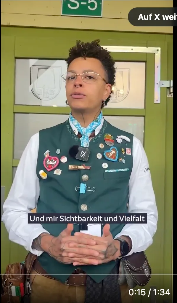 Oktoberfest: "Bedienung gegen rechts"
