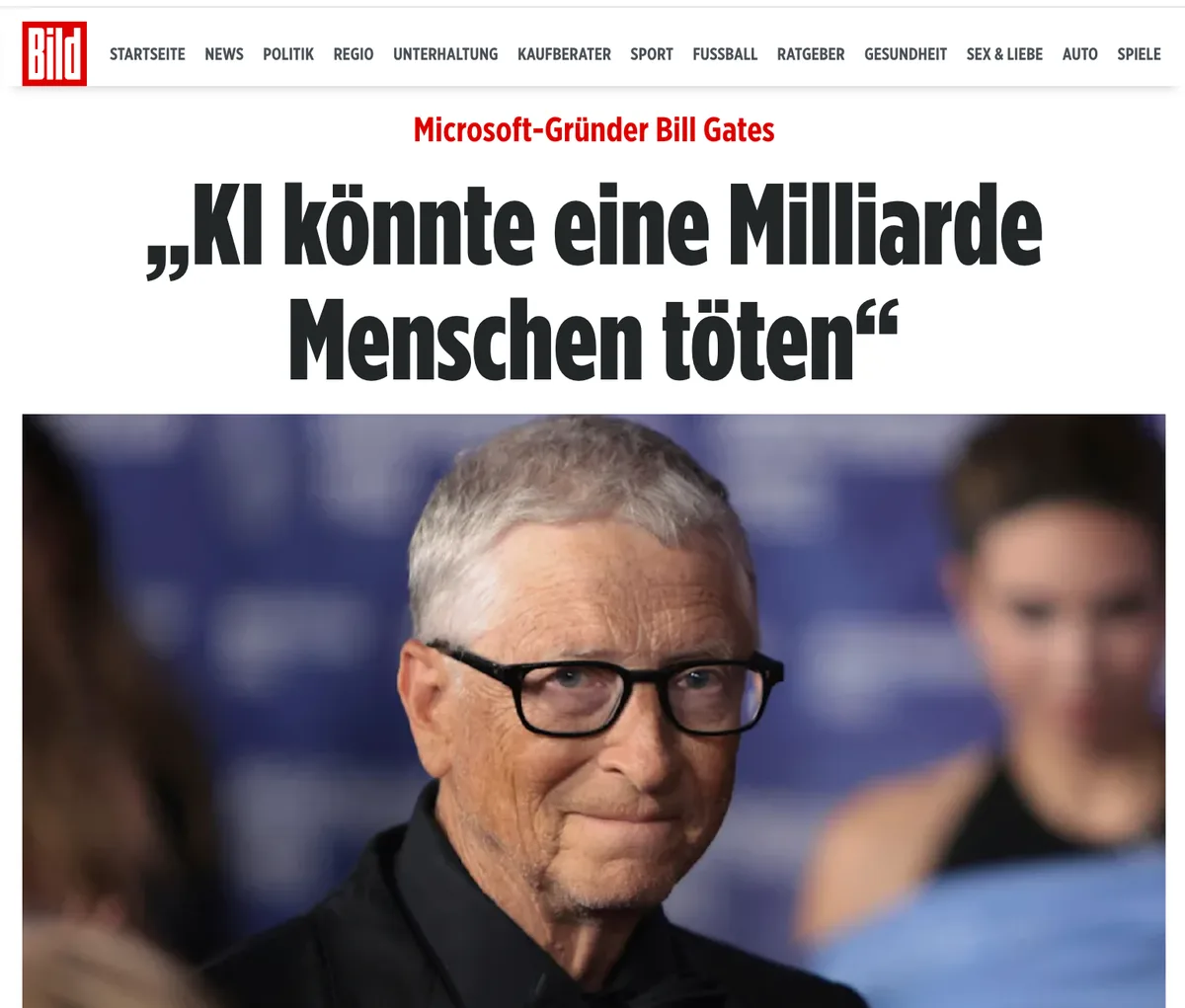 PsyOp absurd: Massenmörder Bill Gates warnt vor neuer Massenmord-Welle