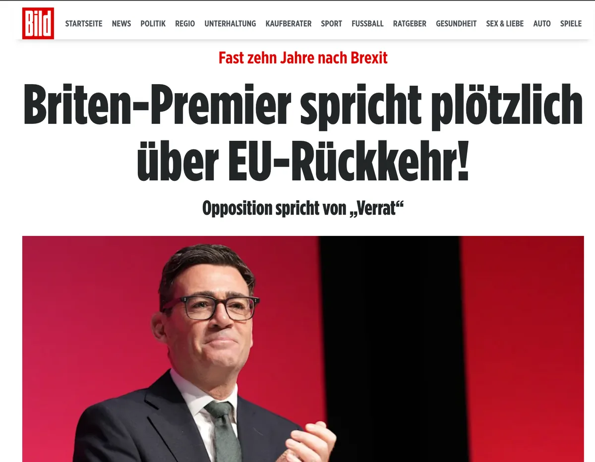Britanniens Woko-Regime will seine Bürger auch wieder zu "EU"-Insassen machen