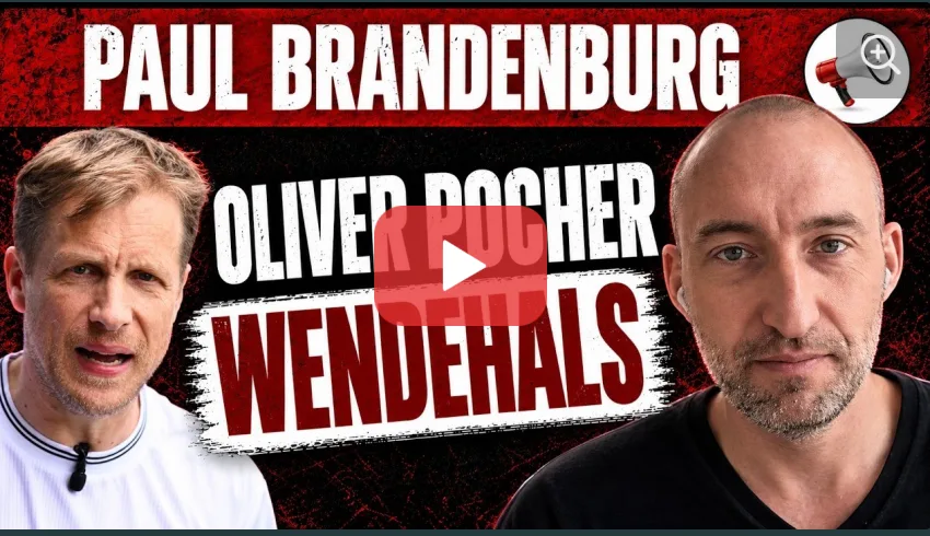 Video-Tipp:  Oliver Pocher rechnet ab: Ein Wendehals? | Paul Brandenburg im Interview
