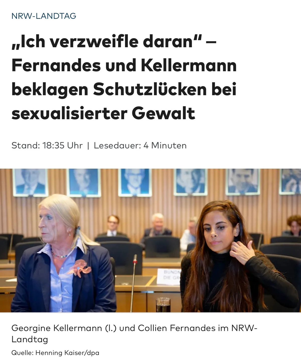 Wahnsinn: Geisteskranker und Betrügerin als „Experten“ für Frauenschutz