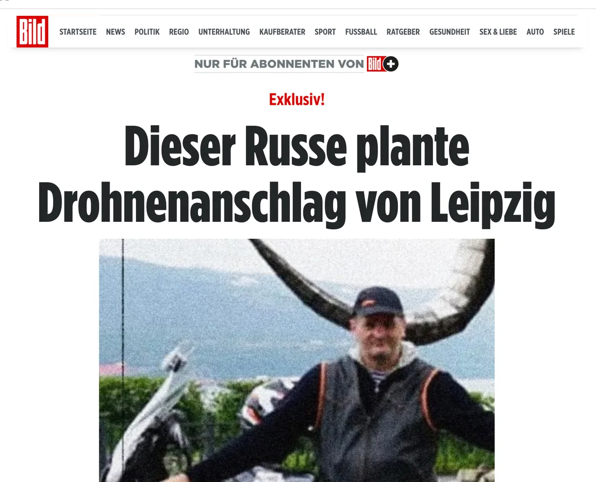 Riesen-Enttäuschung bei Deutschlands Untertanen: Blöd setzt Drohnentheater von Leipzig hinter Paywall fort