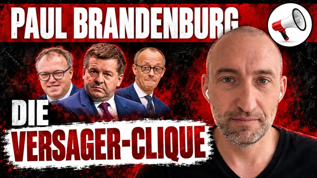 Video-Tipp: "AfD-Schock! Jetzt verlieren sie die Nerven! | Paul Brandenburg im Interview"