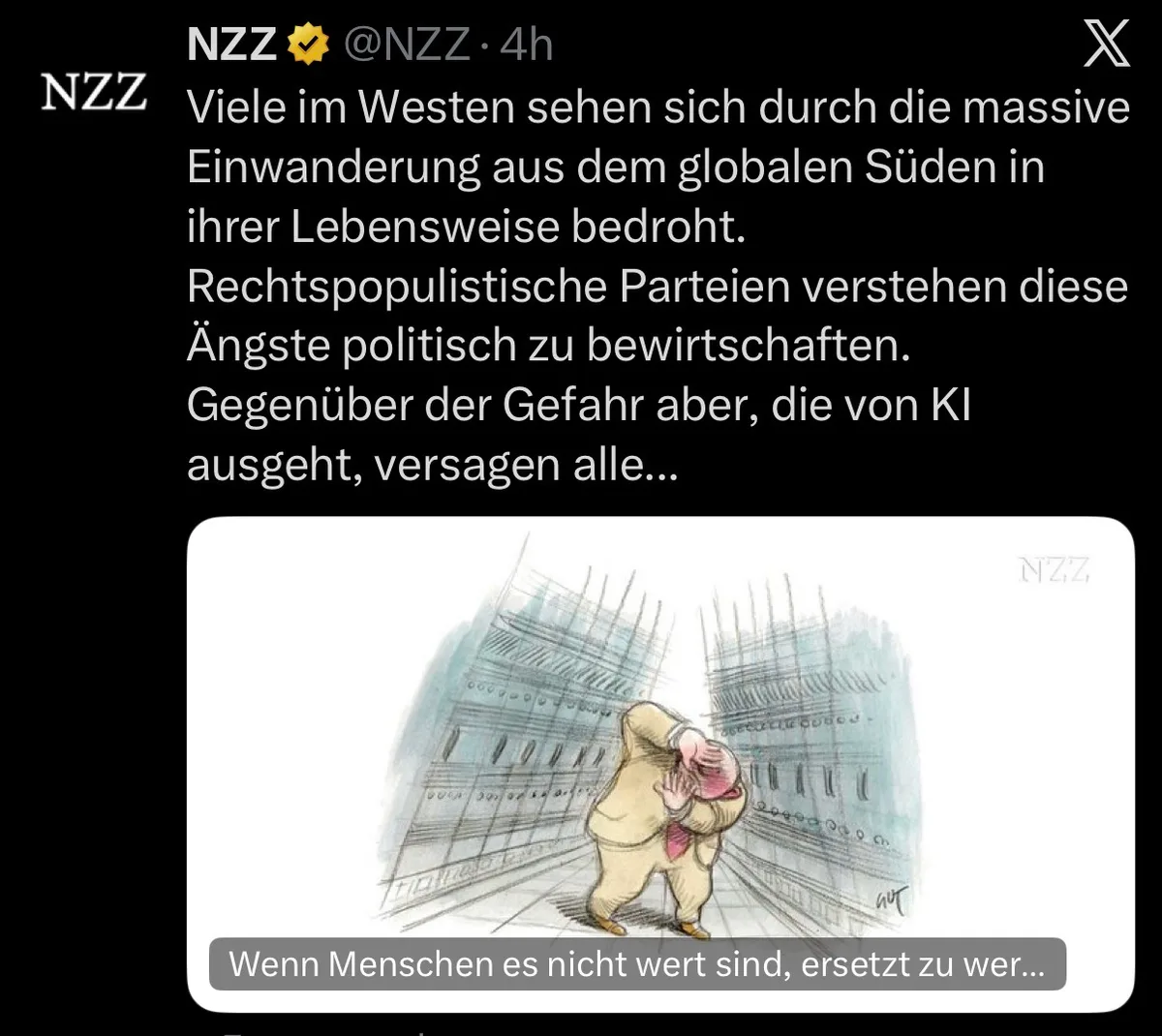 KI-Panikmache als Umvolkungs-Ablenke