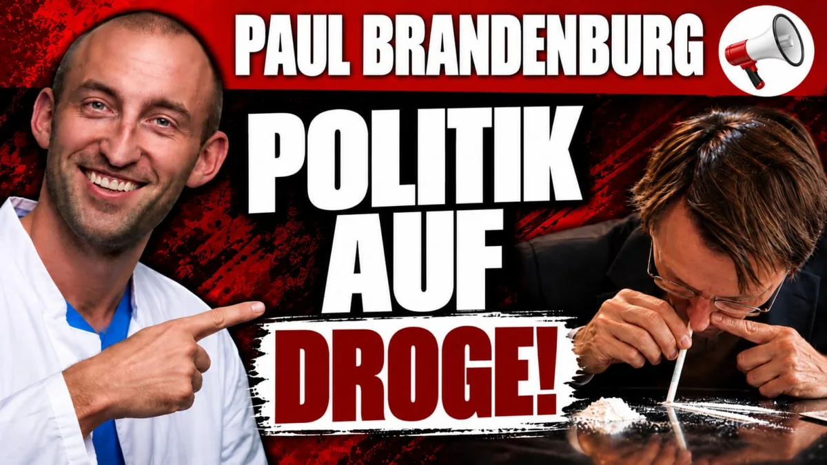 Video-Tipp: "Drogen, Verbote und Doppelmoral: Paul Brandenburg spricht Klartext"