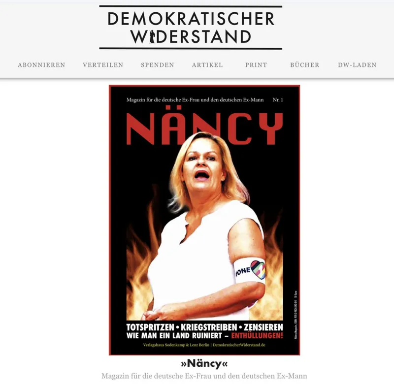 Näncy: Demokratischer Widerstand gibt Compact-Ersatz heraus