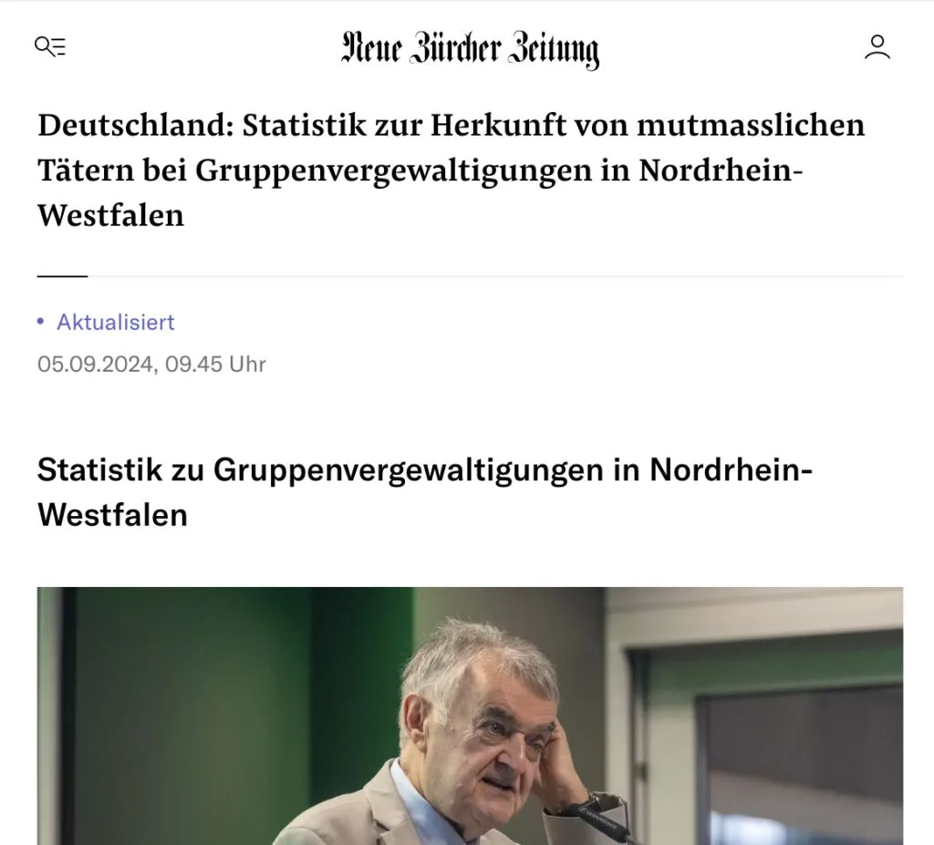 Rekord an Stichverletzungen: Hängen nie nie niemals mit Islammigranten zusammen