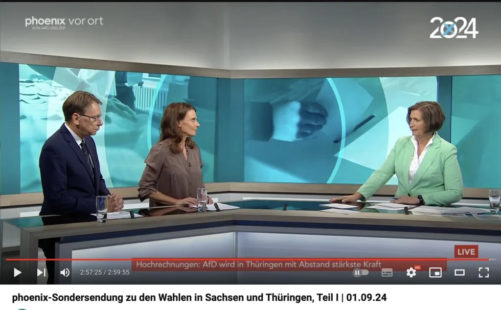 "Phönix"-Wahlberichterstattung: Zwei Drittel Frauen und Diversity-"Journalisten", die Ostdeutsche diffamieren