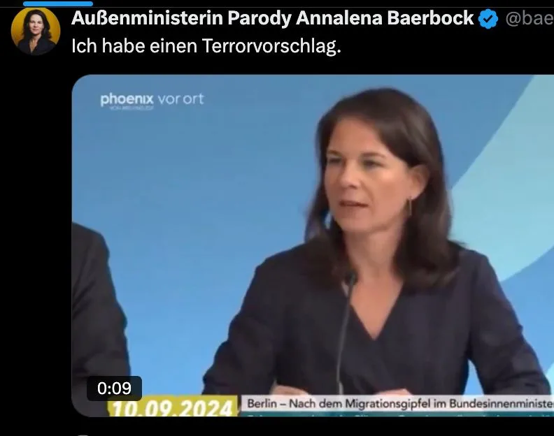 Deutschlands "Außenministerin" ist geistig behindert
