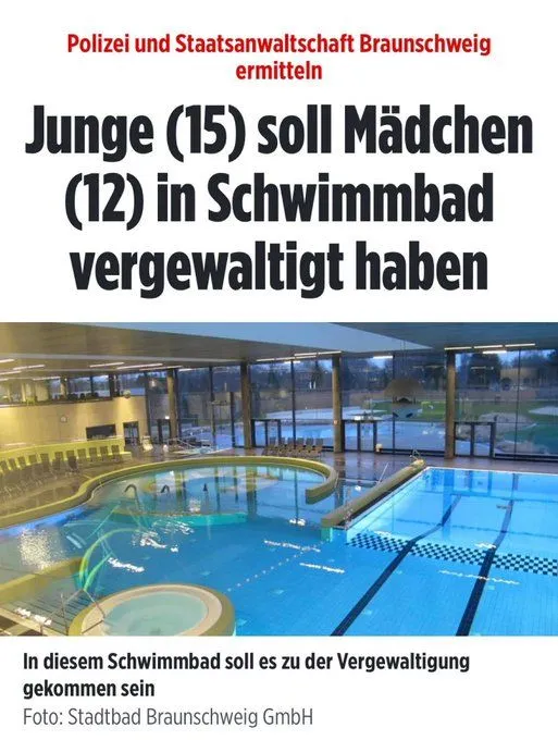 Wahlinformation für Brandenburger: "Syrer (15) vergewaltigt 12-jähriges Mädchen"