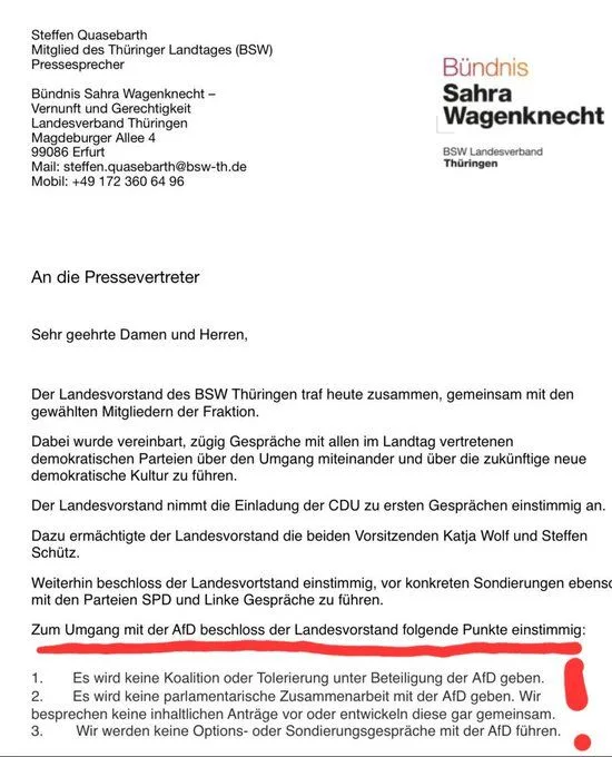 Opportunisten-Bündis "Sarah Wagenkecht": Die letzte Kolonne der Antidemokraten