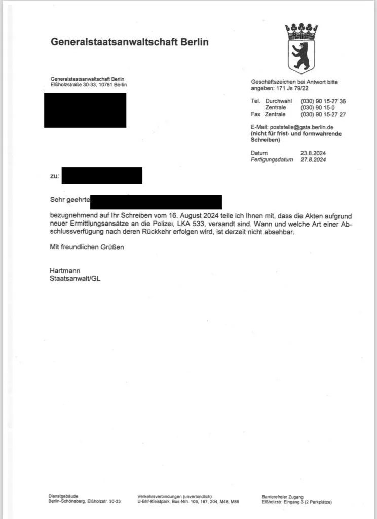 BREAKING ++ Neue Kriegswaffenermittlungen gegen Paul Brandenburg!