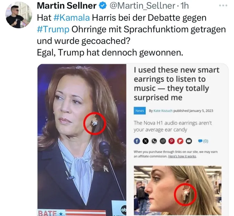 Kamala Harris tatsächlich dümmer als Annalena Baerbock?