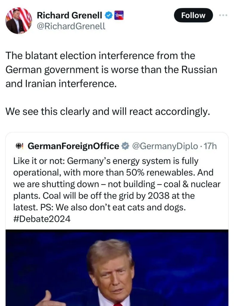 Deutsche Wahlbeeinflussung in den USA