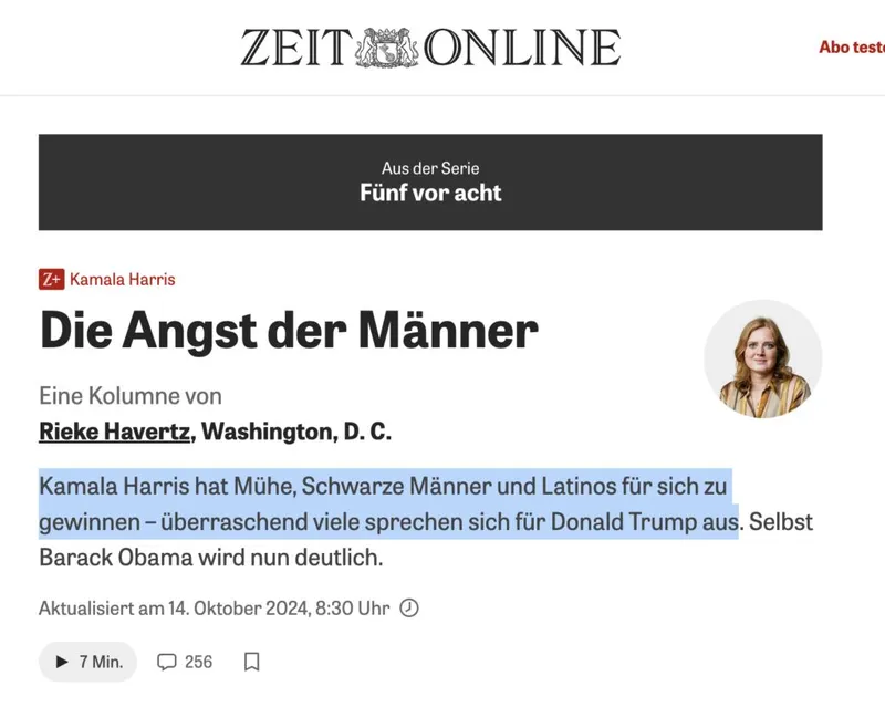 Klar: Angst. Wenn Frauen von mir nicht überzeugt waren, lag der Fehler stets auch bei denen ;)