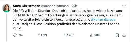 Ihr "Forschungsprogamm" ist wie der Rest der "EU": ein mafiöser Betrug