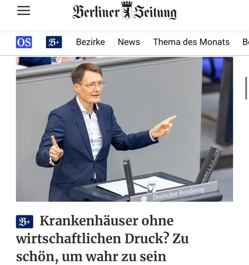 "Vertrauensverlust" :)