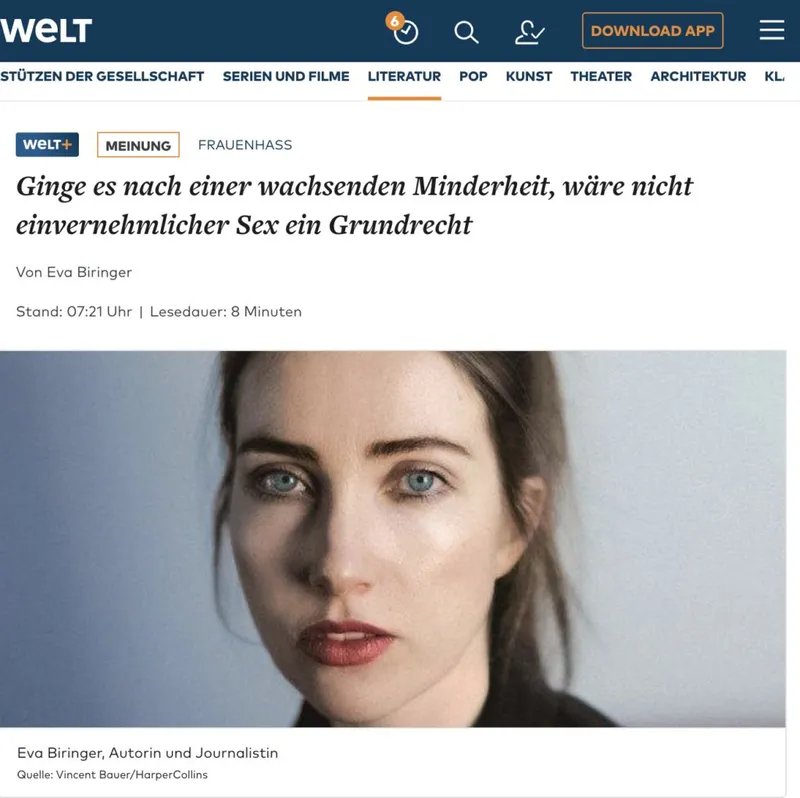 "Feministen" wie Eva Biringer sind die weibliche Version von Serienmördern