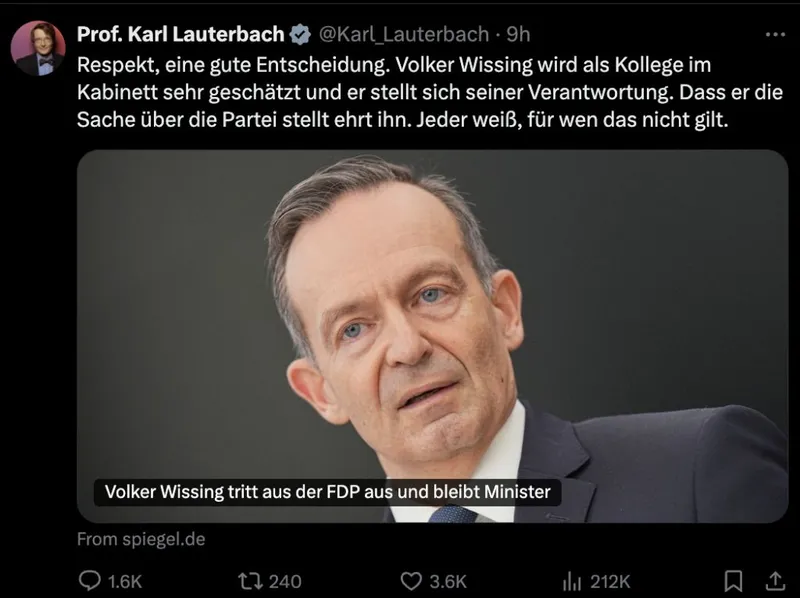 Wenn einen der schlimmste lebende Massenmörder als Vorbild bezeichnet, kannst man kein erträglicher Mensch sein