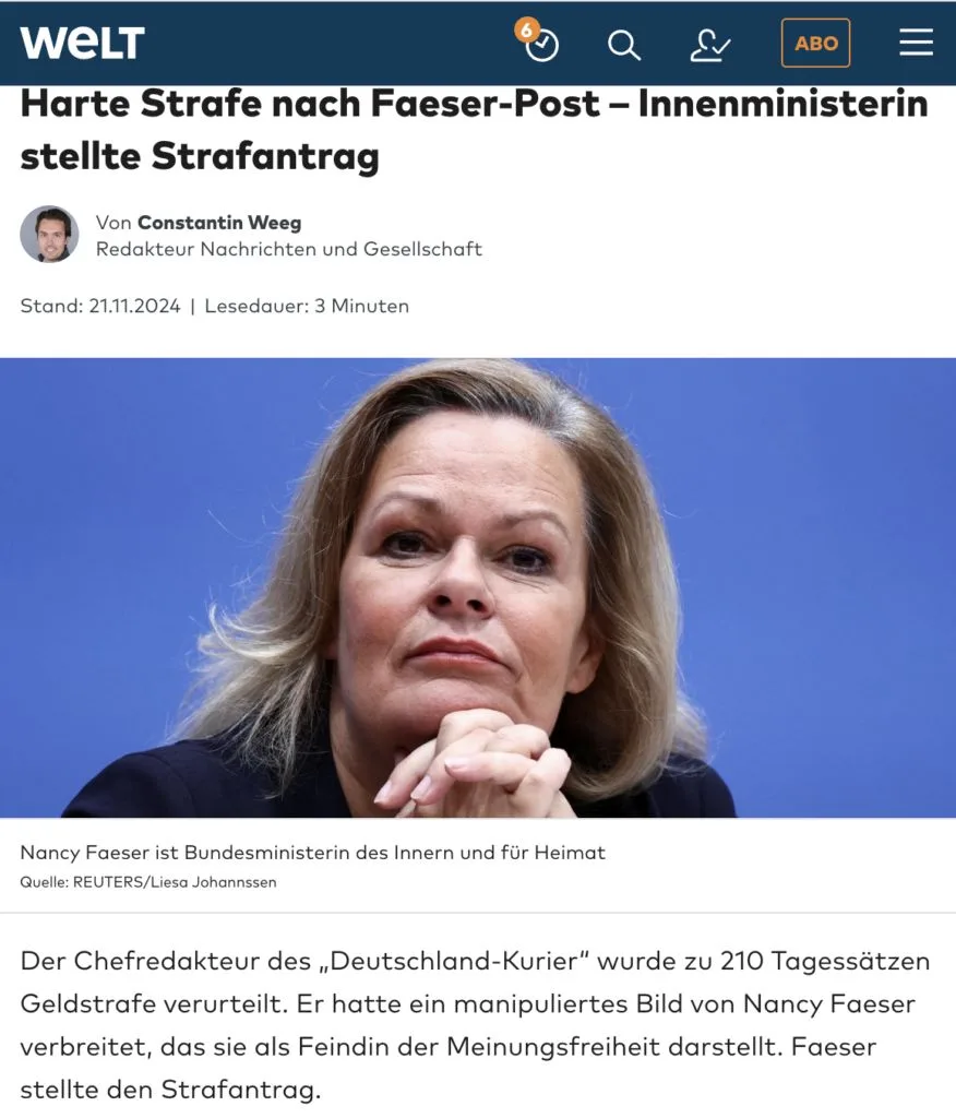 Deutsche Gerichte sind illegitim