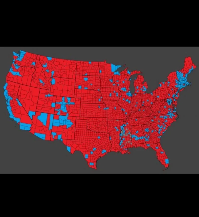 Soviel zur "Spaltung" der USA