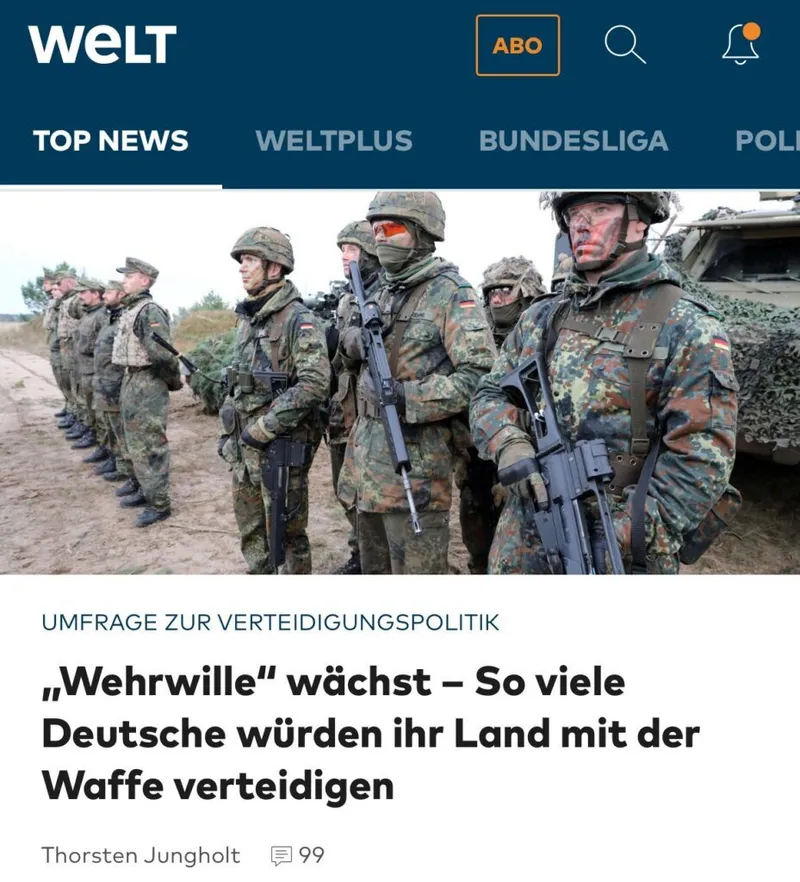 Die @Welt des @ulfposh:  Kriegshetze unterhalb der dritten Klasse
