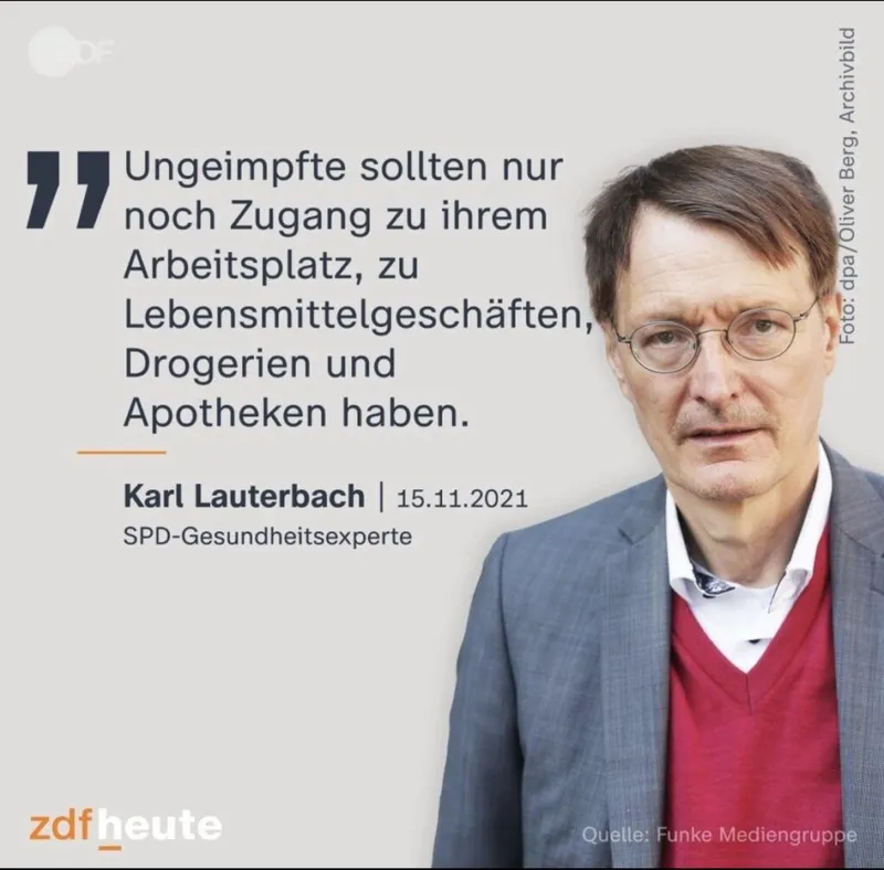 Die Mörder @Karl_Lauterbach und @jensspahn müssen die härteste Strafe erhalten, die unser Grundgesetz zulässt.