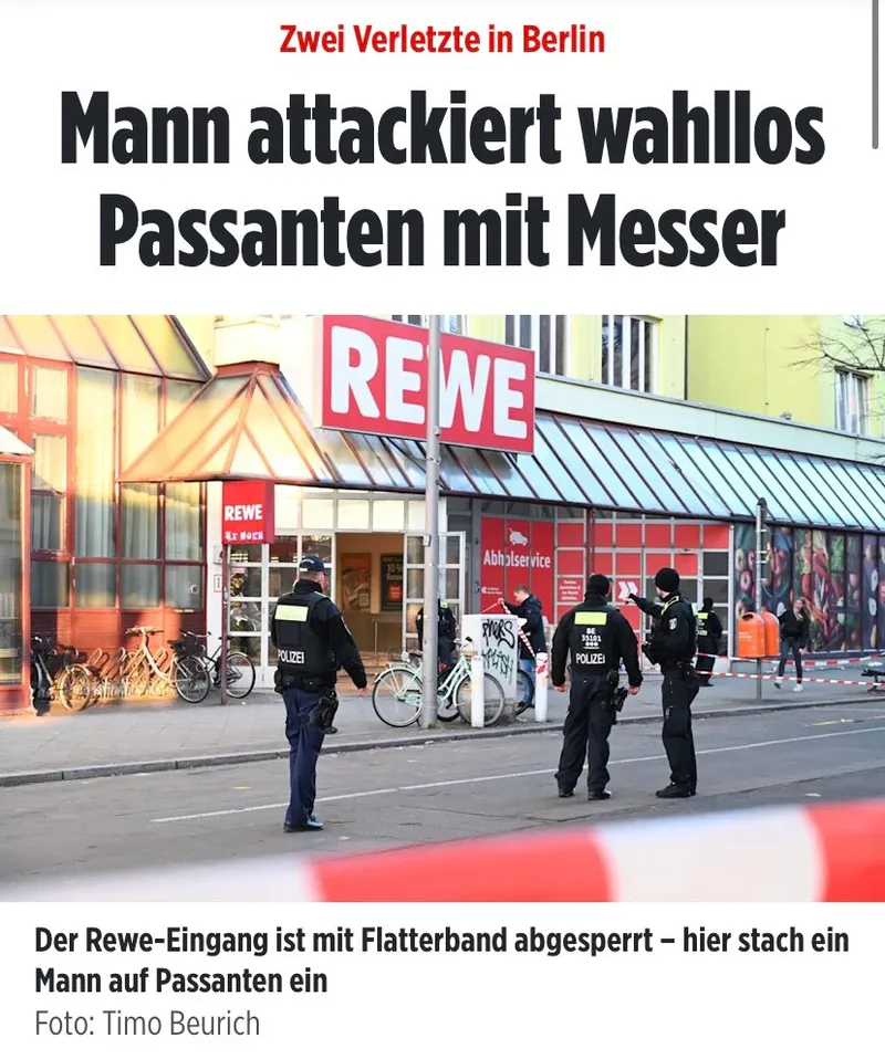 In diesem Supermarkt hätte es mich erwischen können