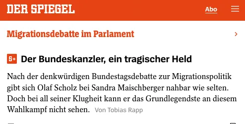 "All die Klugheit" des Berufsverbrechers @olafscholz