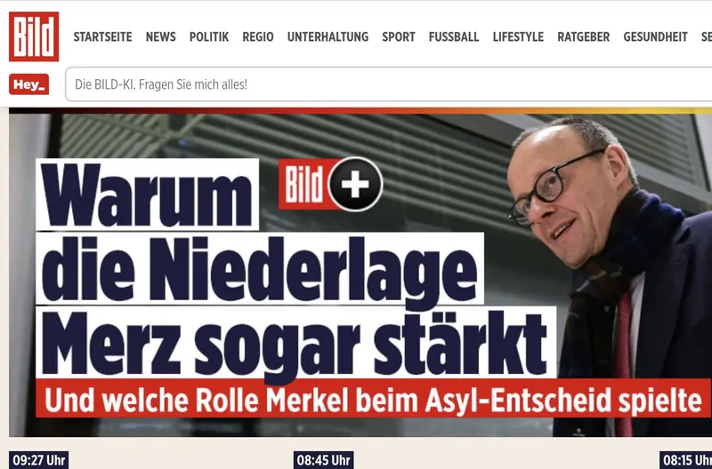 Niederlagen machen stark! Mord schenkt leben! "Bild" lesen bildet! ?