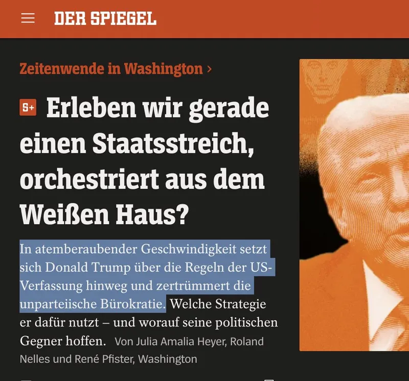 BREAKING ++ Karrierechance für Entmündigte: Der "Spiegel" verzichtet auf jegliche Qualifikation bei "Journalisten" :)