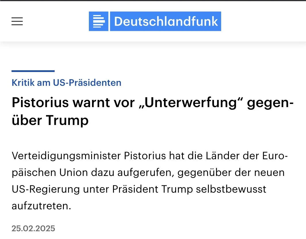 Keine Sorge: Gegenüber Islamisten ist Unterwerfung weiter erwünscht ;)